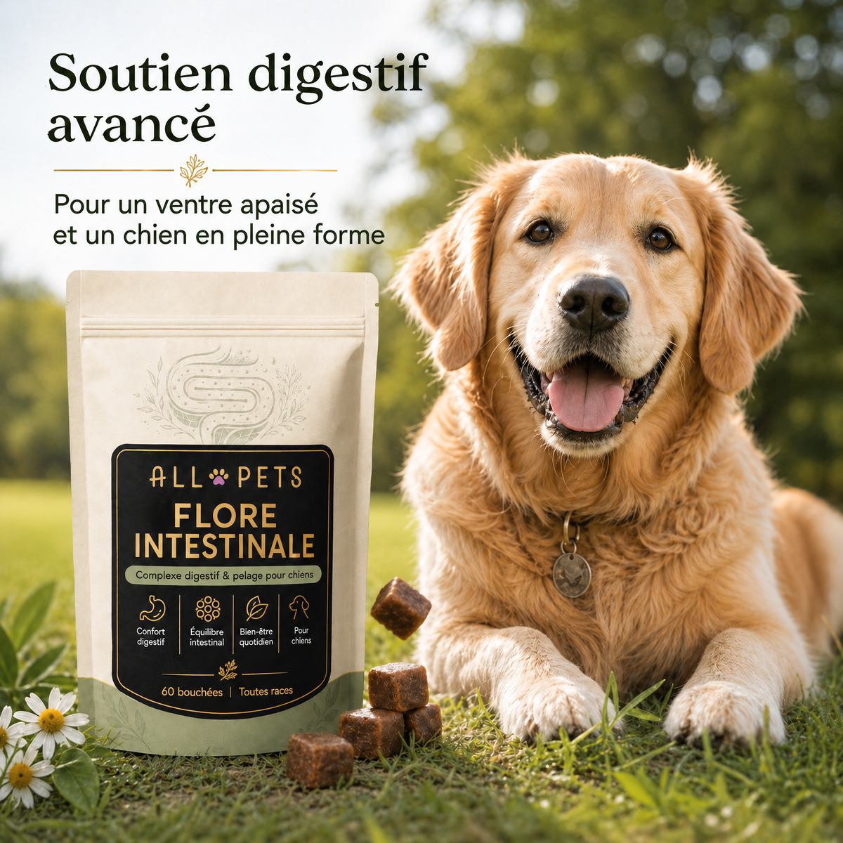 Soutien digestif avancé pour chien – ALL-PETS